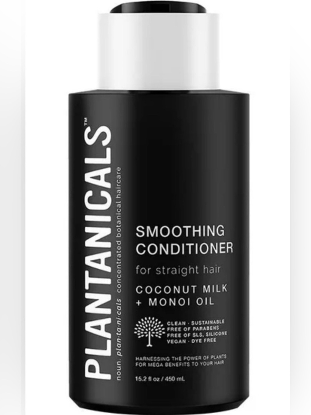 Plantanicals Smoothing Conditioner For Straight Hair, 15.2 Fl Oz